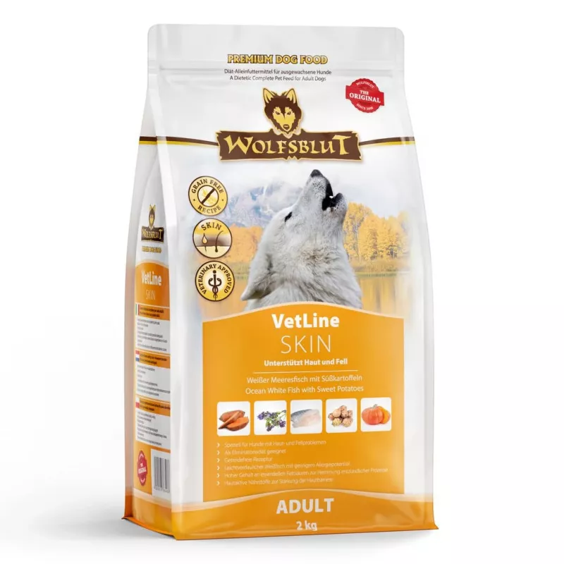 Wolfsblut VetLine Skin & Coat - Weißfisch 2 kg